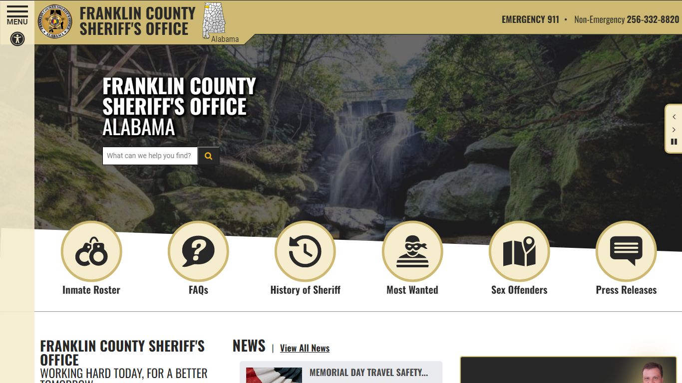 Inmate Roster - Franklin County AL Sheriff's Office